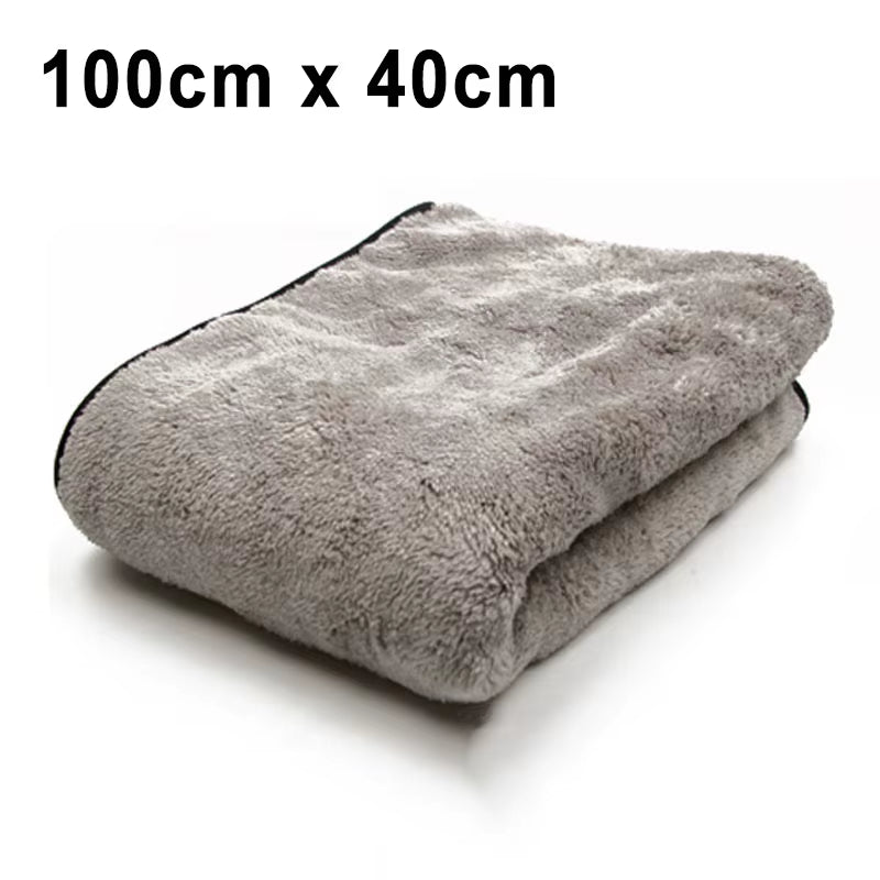 Microfiber Car Washing Towel 100X40Cm Ultra-Soft Car Cleaning Towels High Absorbent Drying Cloth Wash Towel for Car Detailing