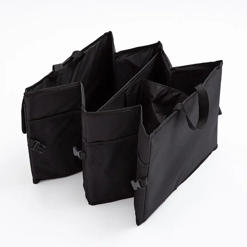 Collapsible Car Trunk Organizer – Heavy-Duty 600D Oxford Storage Box (56×40×26 cm)