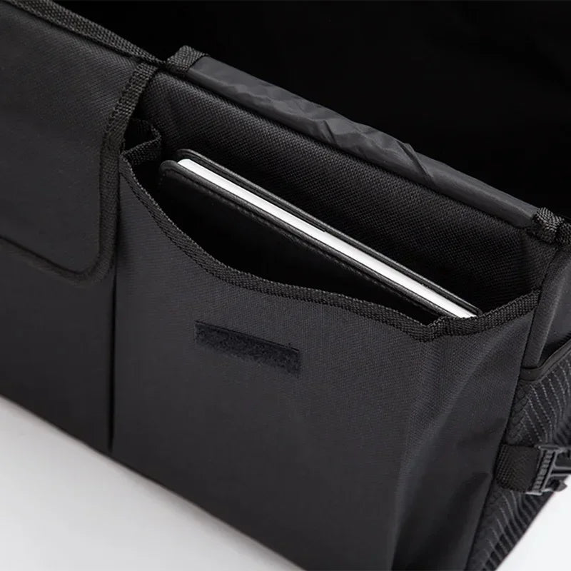 Collapsible Car Trunk Organizer – Heavy-Duty 600D Oxford Storage Box (56×40×26 cm)