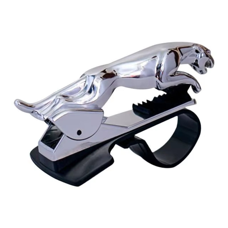 Cool Jaguar Cheetah HUD Car Phone Holder Leopard Cell Phone GPS Stand 360 Degree Mount Adjustable Clip Holder Accessories