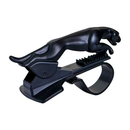 Cool Jaguar Cheetah HUD Car Phone Holder Leopard Cell Phone GPS Stand 360 Degree Mount Adjustable Clip Holder Accessories